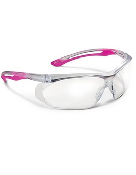 Thumb safety glasses pink